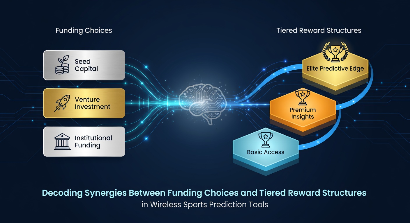 Mobile sports prediction app interface showing funding options and reward tiers on a smartphone screen