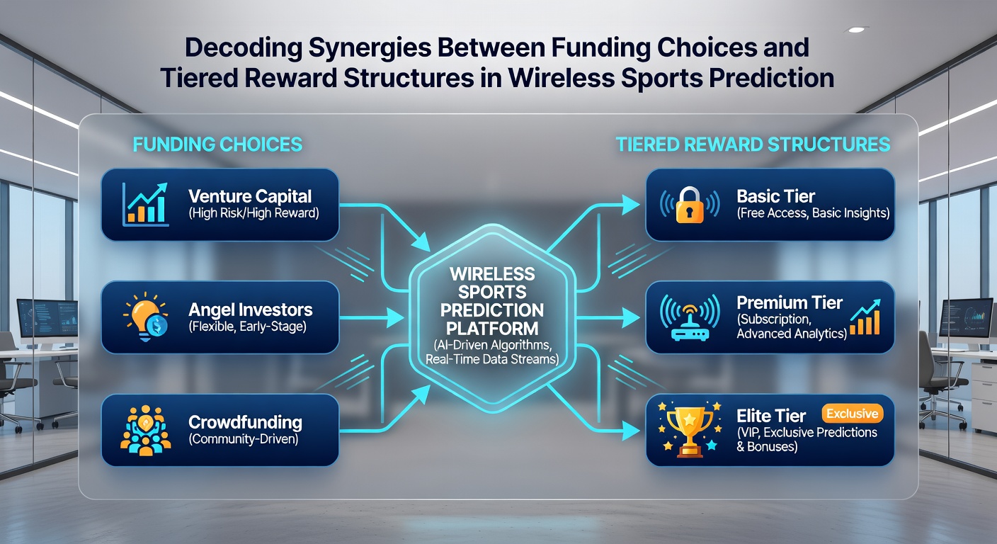 Dashboard view of tier progression metrics linked to various funding methods in a sports prediction application