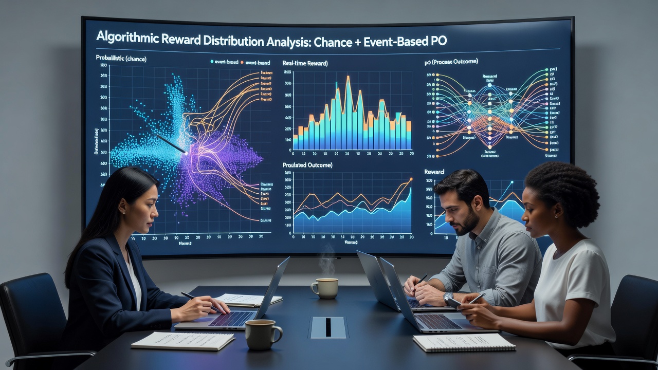 Graphs and heatmaps illustrating algorithmic reward triggers in mobile apps blending slots, roulette, and live sports predictions